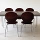 Set of 5 TON bistro chairs