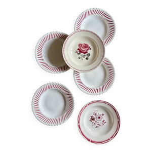 Lot de 6 assiettes creuses