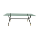 Table basse en verre