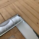 Old beveled mirror frame