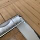Old beveled mirror frame