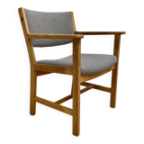 Scandinavian design armchair with "hans wegner" stamp 1960.