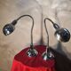 paire lampe  de bureau chrome 1970 grand format tres bon etat 70x30