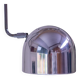 Stilnovo Wall Lights polished chrome lampshade Italian from the mid-20th century.