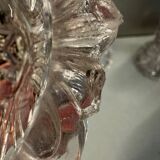 Pair of cut glass candlesticks – Napoleon III period