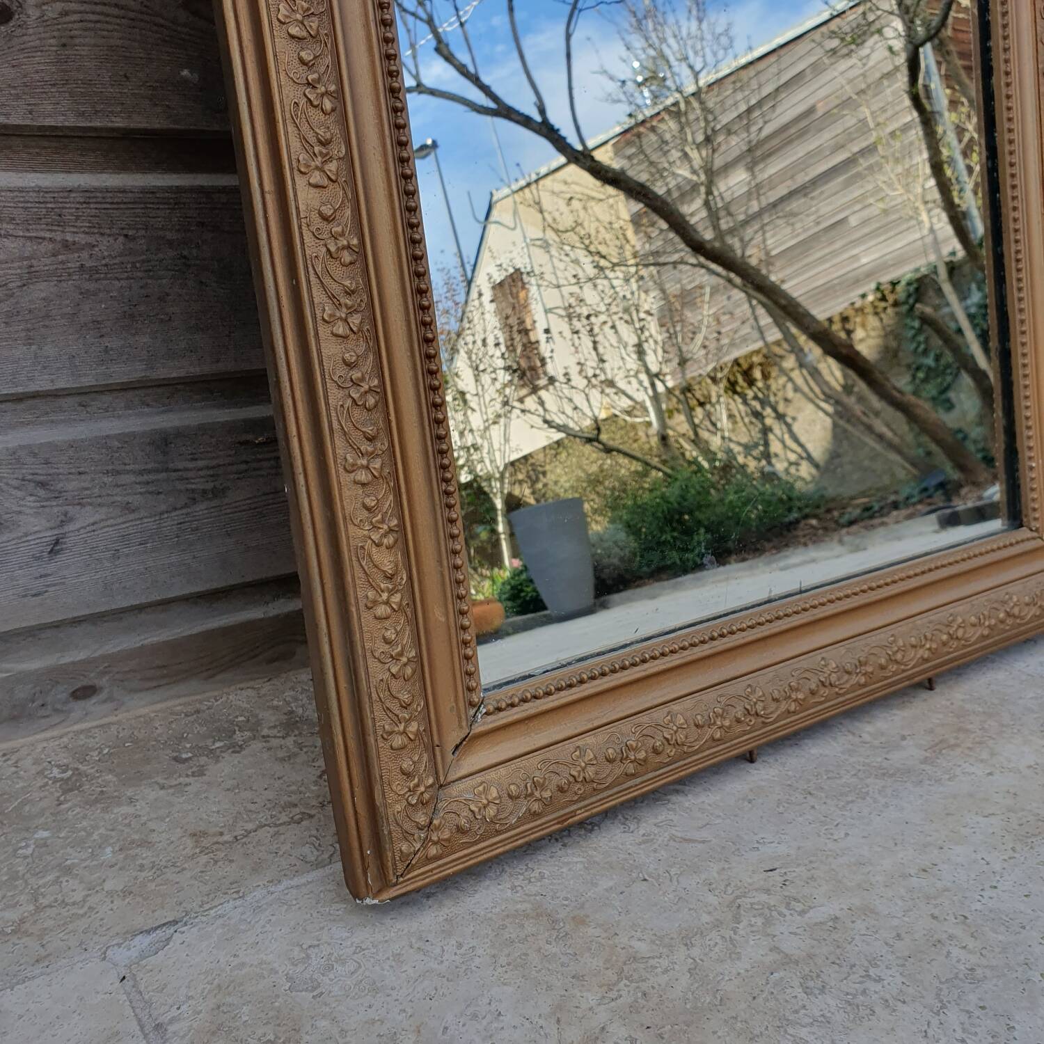 Louis Philippe golden mirror