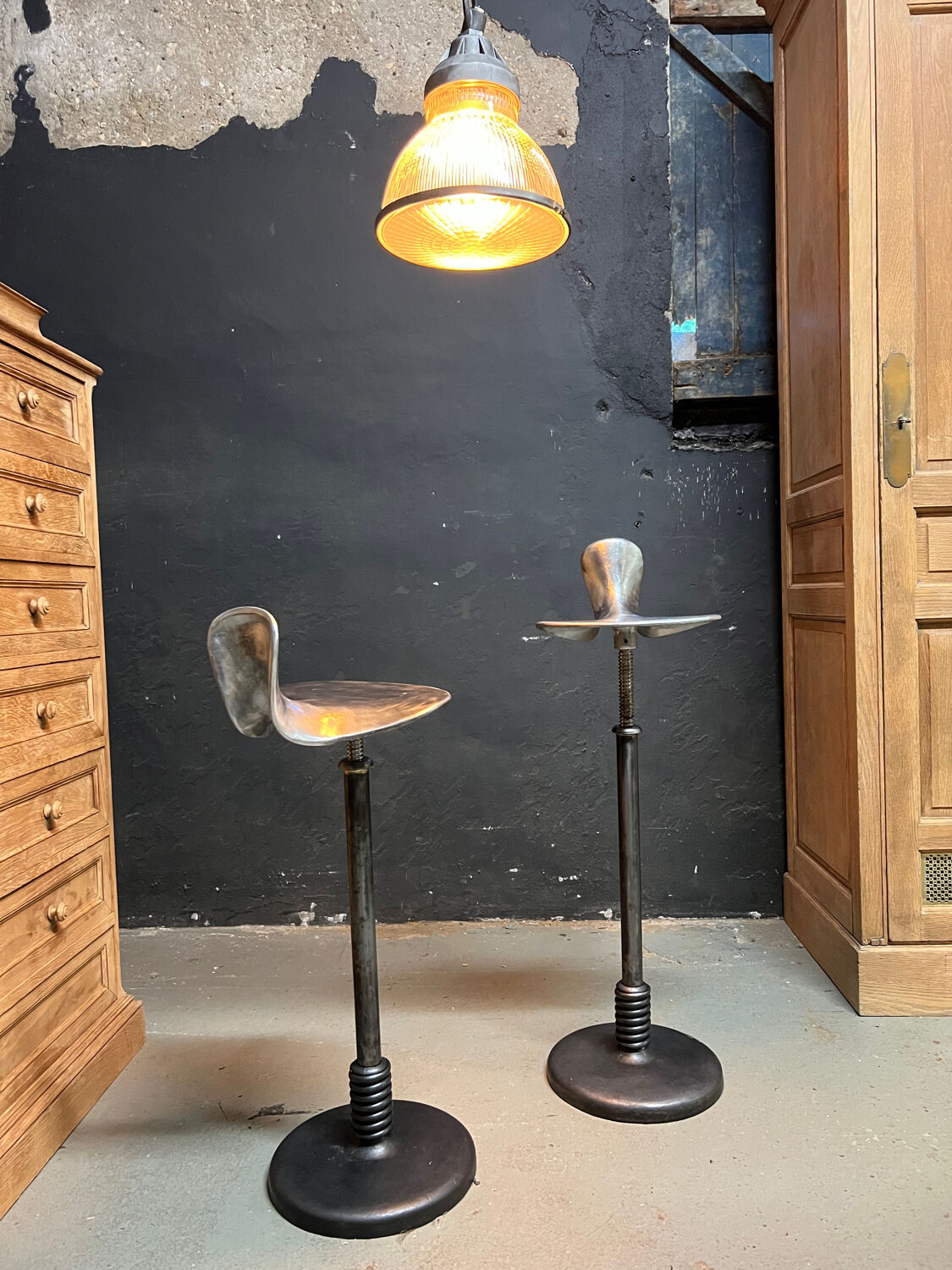 Tabouret de dentiste 1950