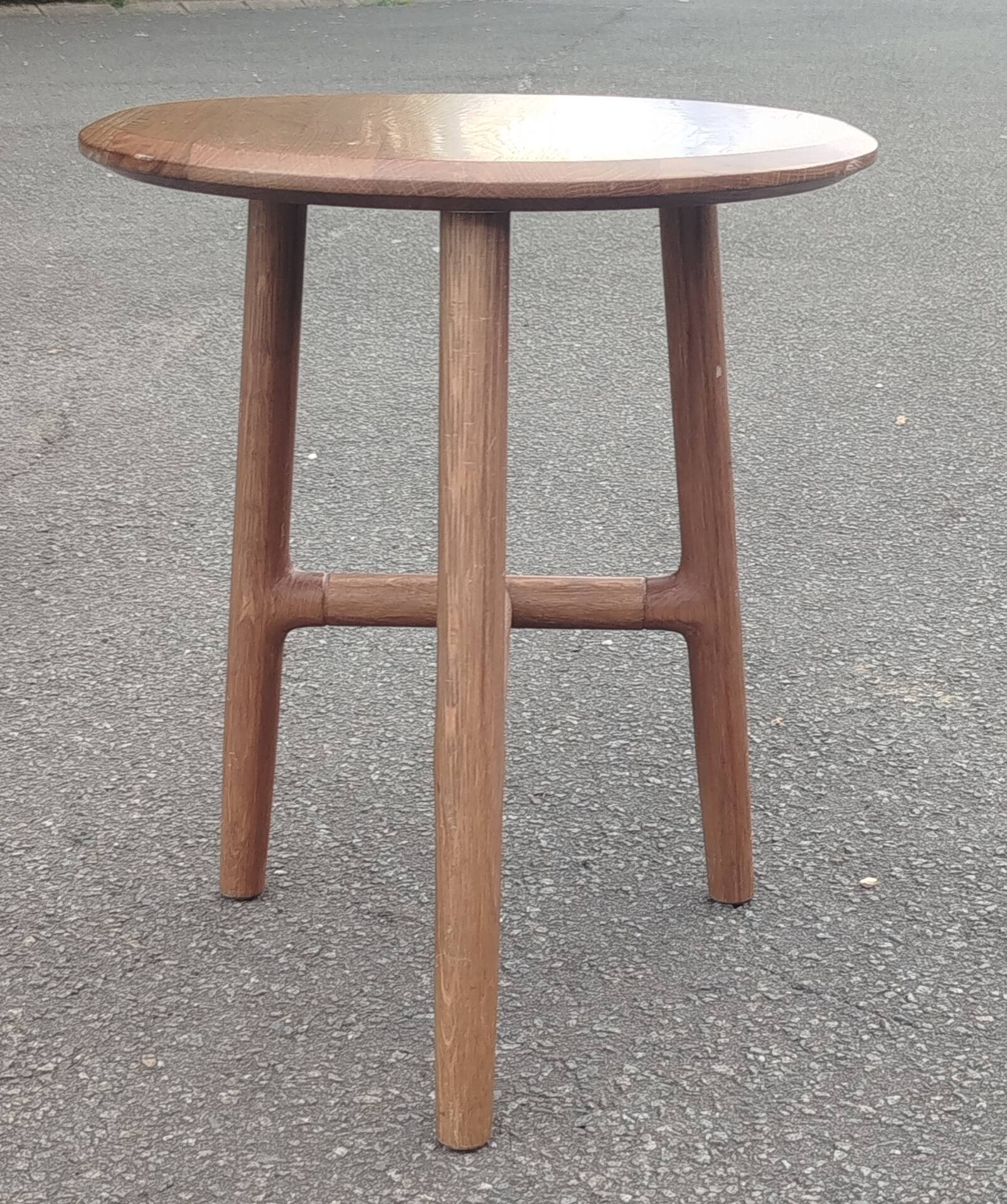 Set of 3 stools scandinavian side tables sancal nudo