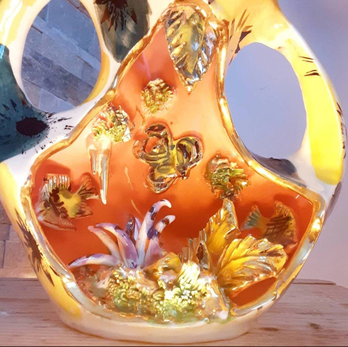 Large Vallauris ''Amphore'' lamp