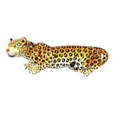 Ceramic Hand Painted Leopard, 1960's Italy
