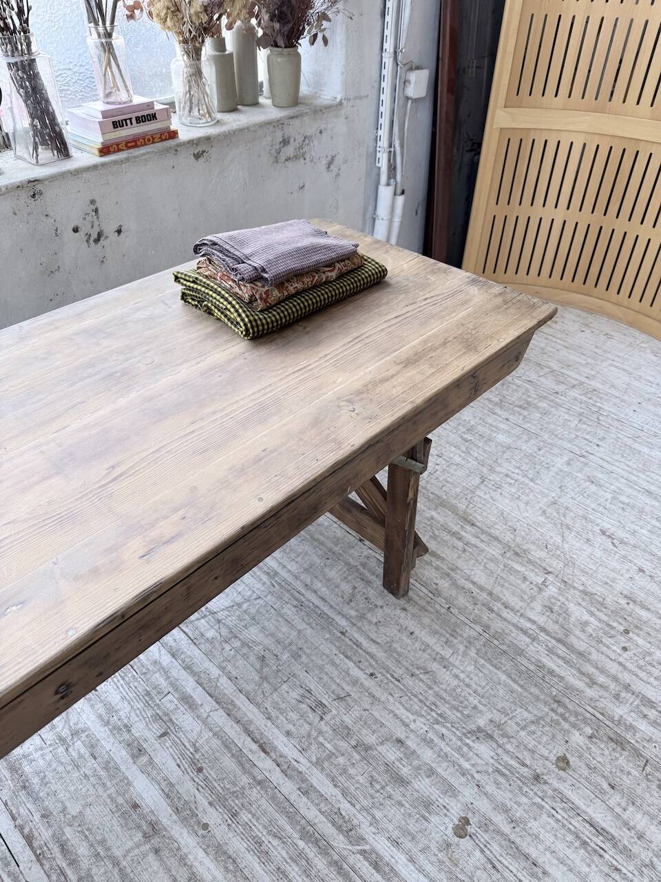 1950 XL folding farmhouse table in pine