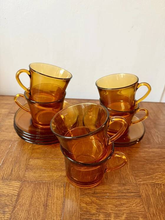Set of 6 Duralex cups