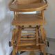 Vintage 1940s baby high chair