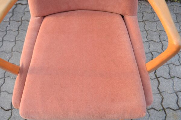 Fauteuil transformable à ciseaux de milieu de siècle