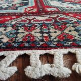 Handmade Berber Carpet Fes 207x124cm