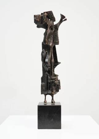 Roger Bonduel, Rare Abstract Bronze Sculpture