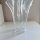 Crumpled Finnish Glass Vase