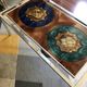 Designer Italian coffee table Juliette Belarti glazed ceramic legs