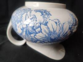 1880/1930 /Saint Amand /Hamage /Cactus /bowl /toilet jug