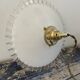 Vintage suspension in electrified white opaline to nine