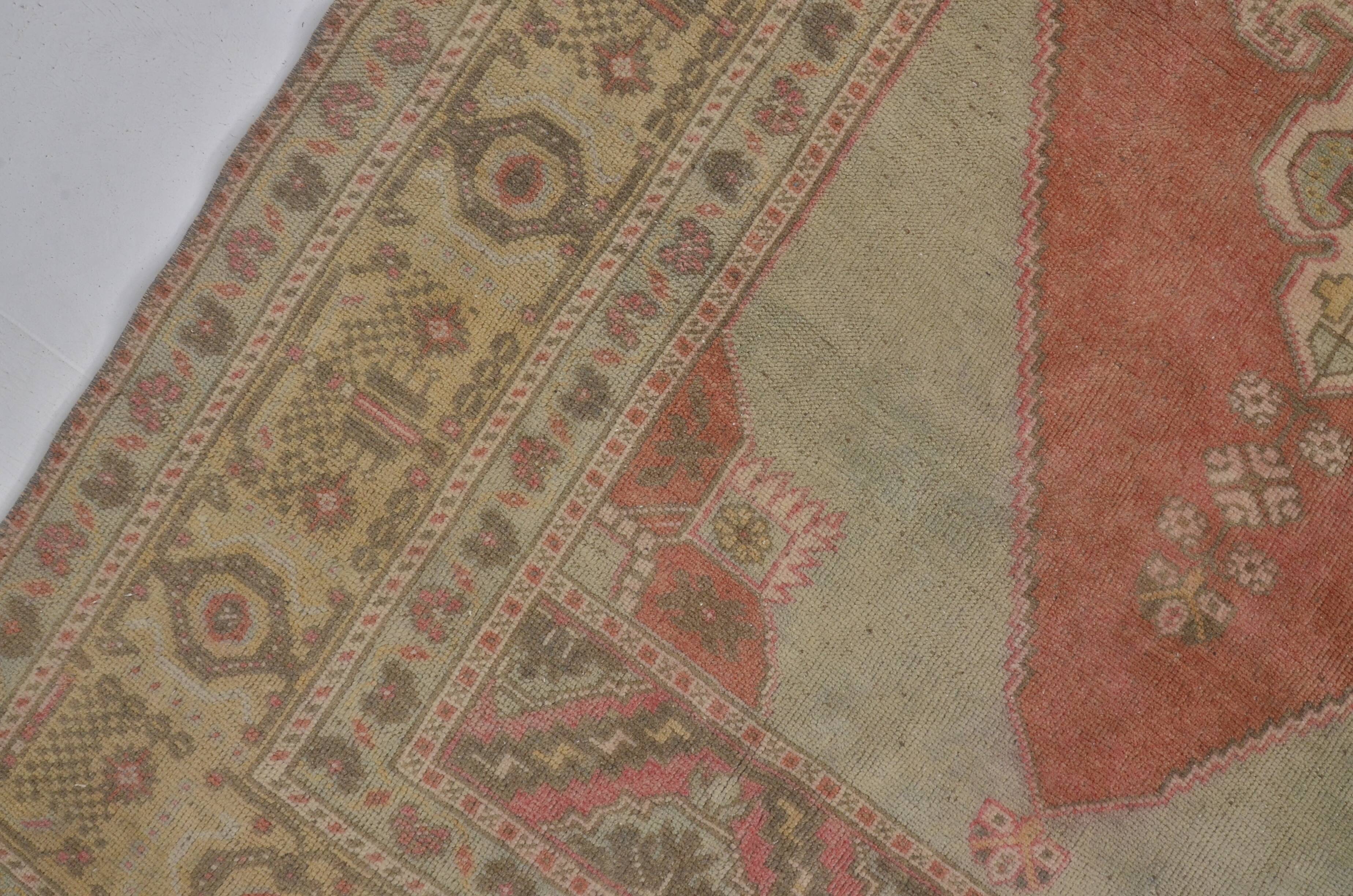 Huge Size Anatolian Vintage Wool Carpet sku 2536