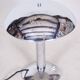 Art Deco Table Lamps in Chrome-Plated Steel, Czech, 1930s, Set of 2