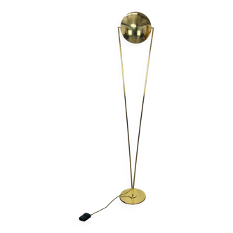 Victory Floor Lamp by Studio Artoff, Gold Brass, 1980s