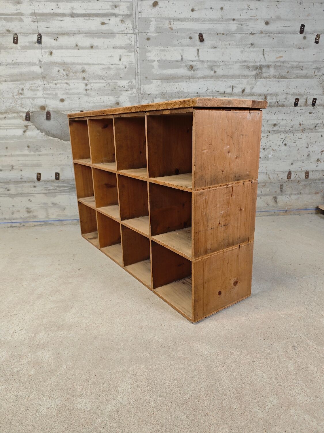 Raw wooden workshop furniture