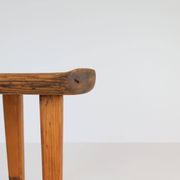 Tabouret suédois en pin, années 1960
