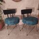 Paire de chaises pelfran rénovées