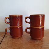 Lot de 4 tasses à expresso