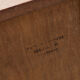 Danish teak secretary - desk by Tibergaard