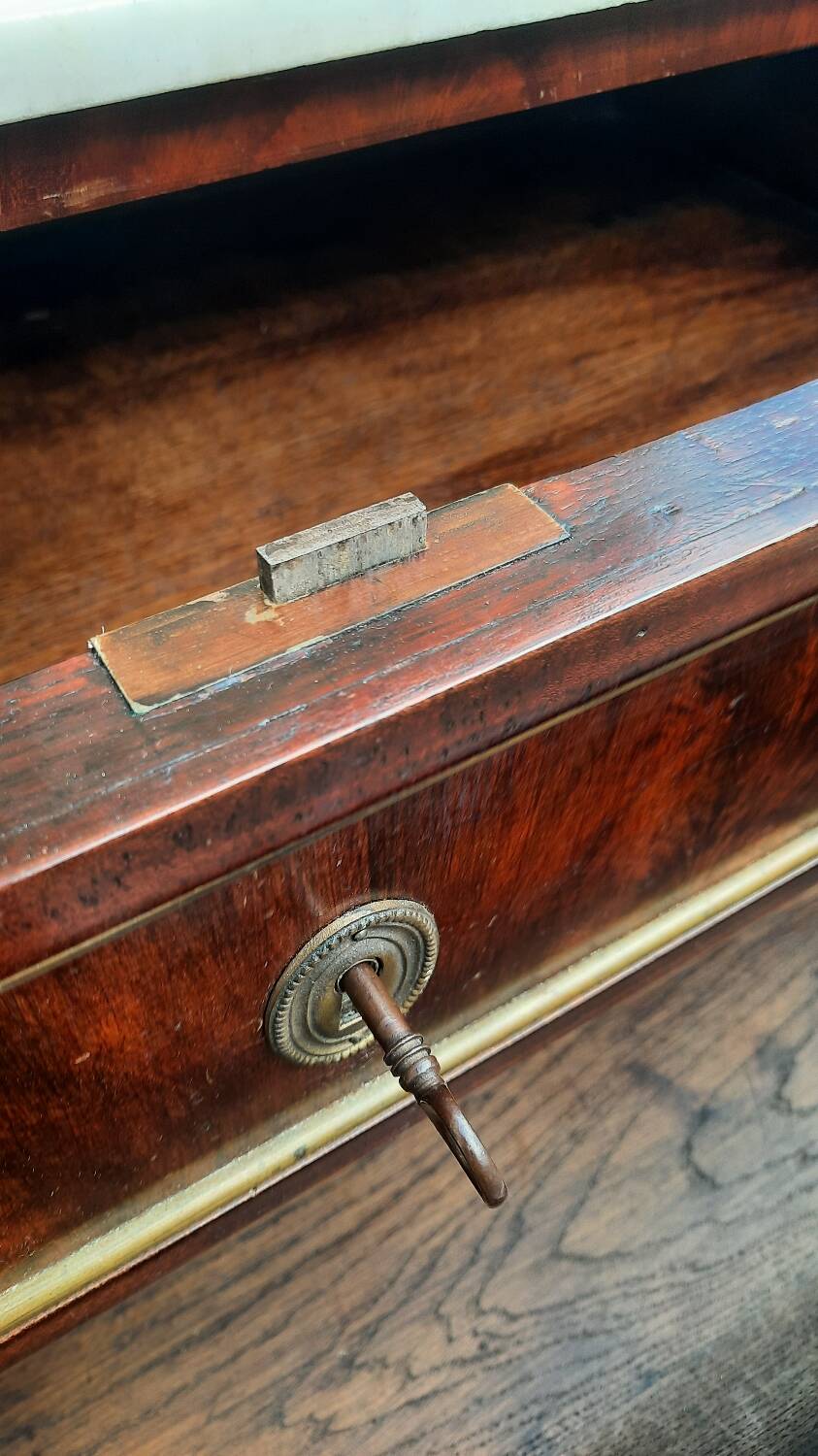 Empire style chest of drawers