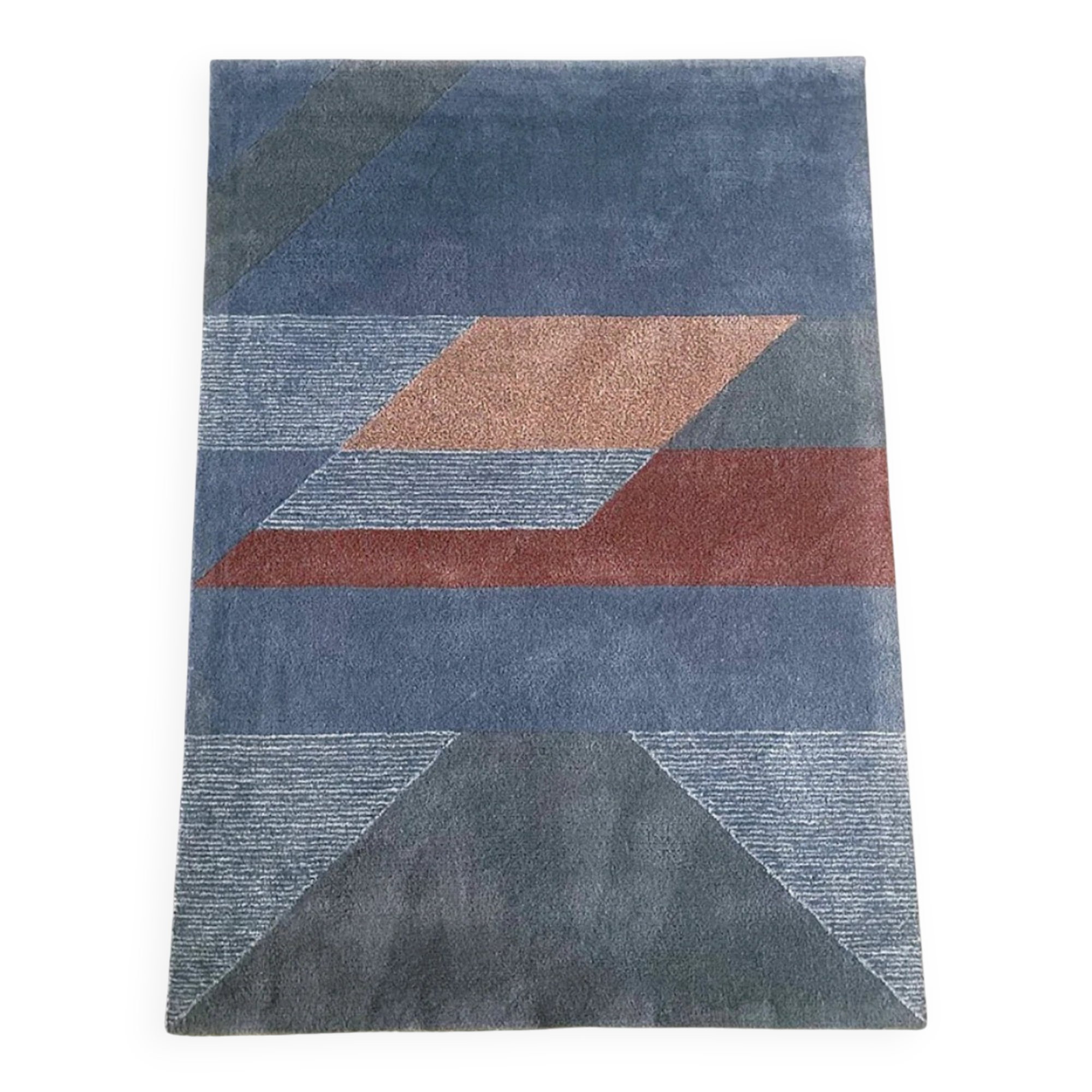 Artisca Vermont rug handmade tufted 1980-1990 France