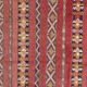 Tapis kilim berbere marocain tissé main 118x165 cm