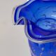 Blown glass vase signed Martine Durand-Gasselin
