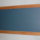 Mirror domed wooden frame 140X45, 80s