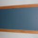 Mirror domed wooden frame 140X45, 80s