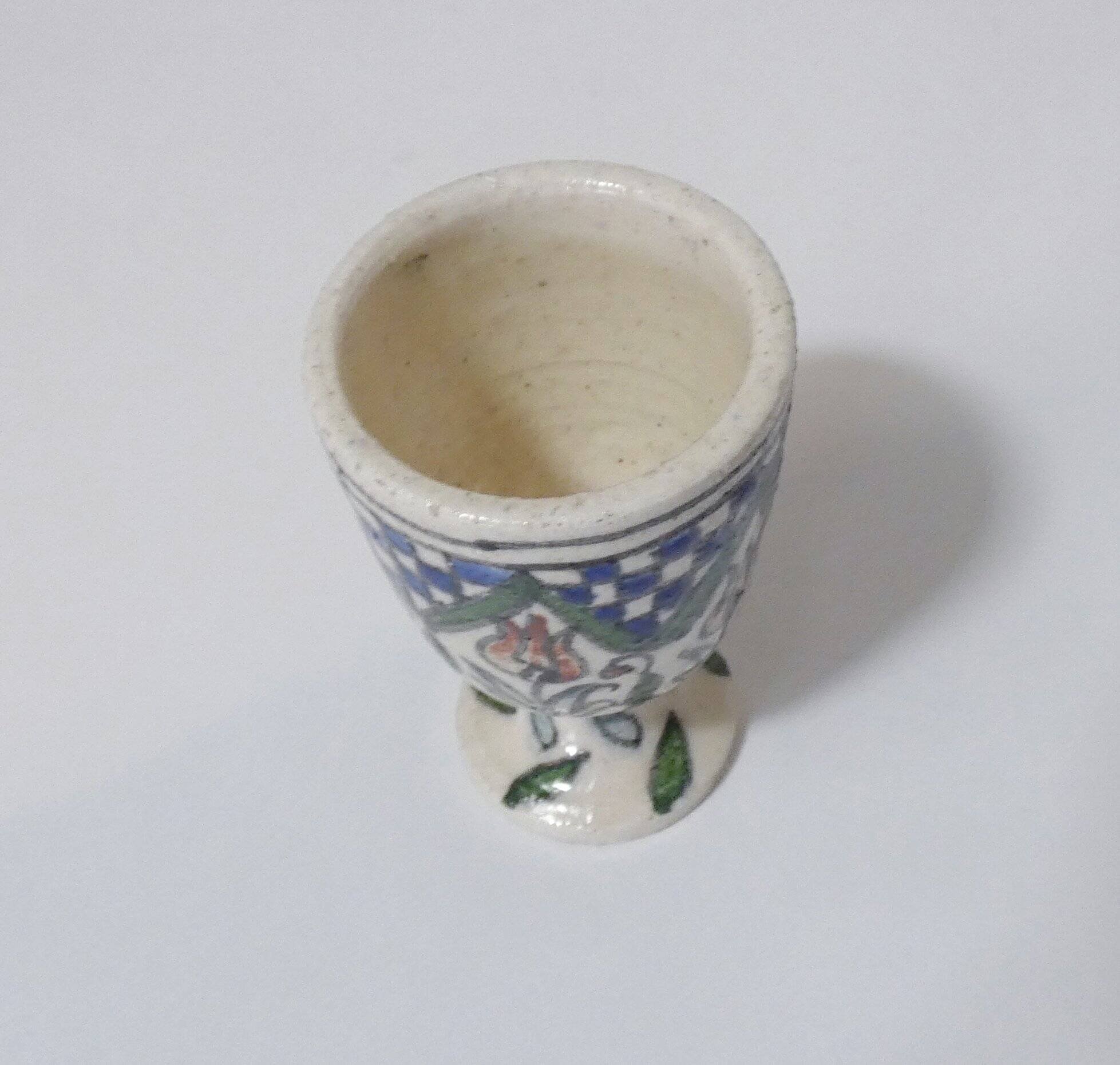 vintage ceramic egg cup