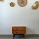 Scandinavian teak bedside table/nightstand