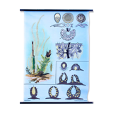 Affiche murale de l’école par Jung-Koch-Quentell "eau éponges" 1972