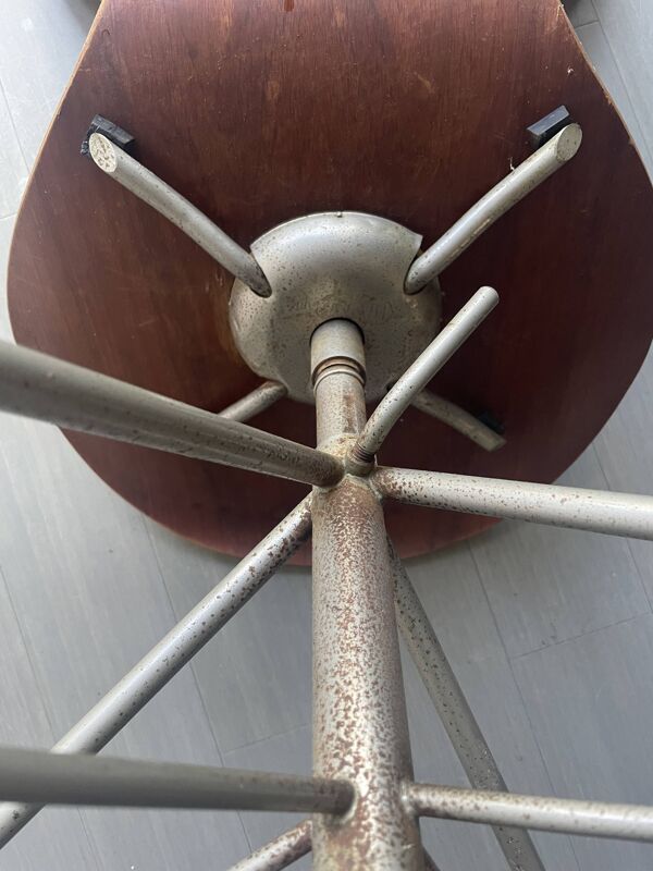 Chaise de travail Arne Jacobsen 3117, première édition rare, par Fritz Hansen, 1960