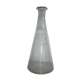 Carafe à eau en verre décor gravé