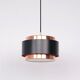 Saturn Pendant in Copper by Jo Hammerborg for Fog & Mørup, 1960s