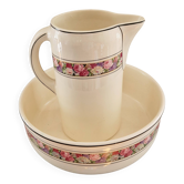 Service de toilette Ditmar-Urbach Olymp broc & vasque années 40/50 Tchèque