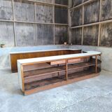 Ensemble de 2 comptoirs de magasin 1950