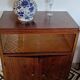 Rosewood bar cabinet