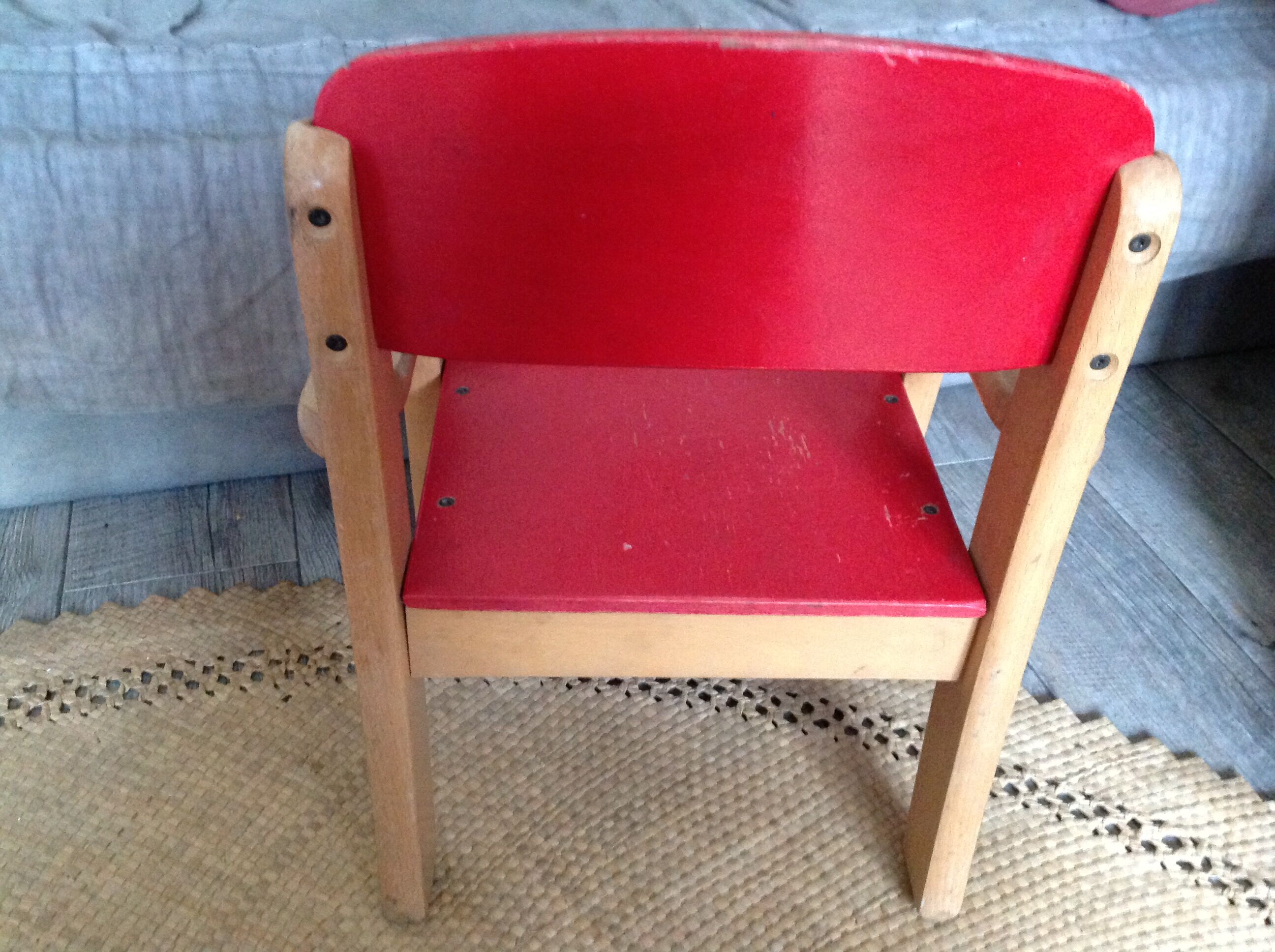 Vintage children's chair