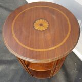 English library Mahogany turntable