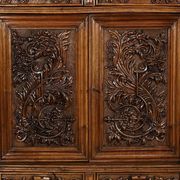 Oratory in solid walnut, Neo-Gothic Renaissance style – Late 19th century
